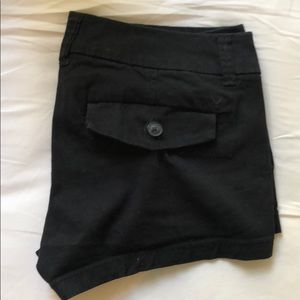 American Eagle Black Shortie Shorts